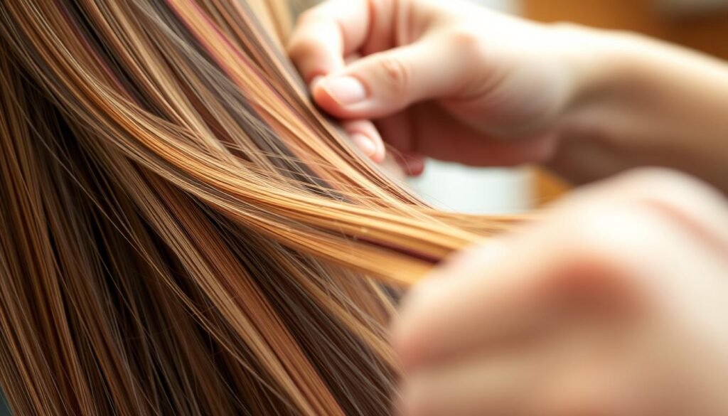 How long does the hair extention application process take?