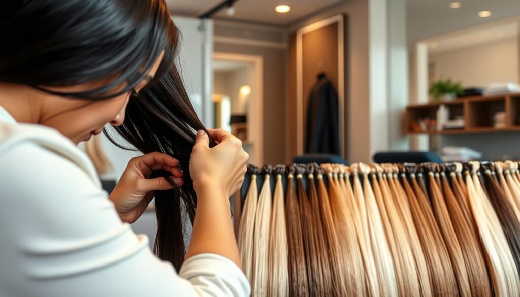 mobile hair extensions london