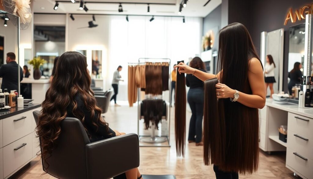 hair extension consultation process steps