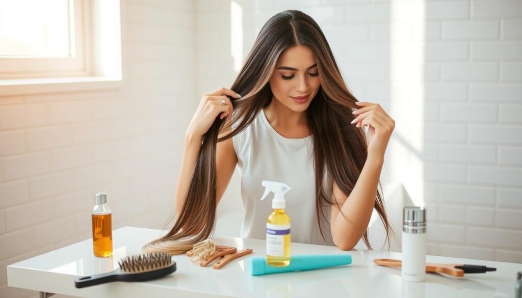 hair extension maintenance