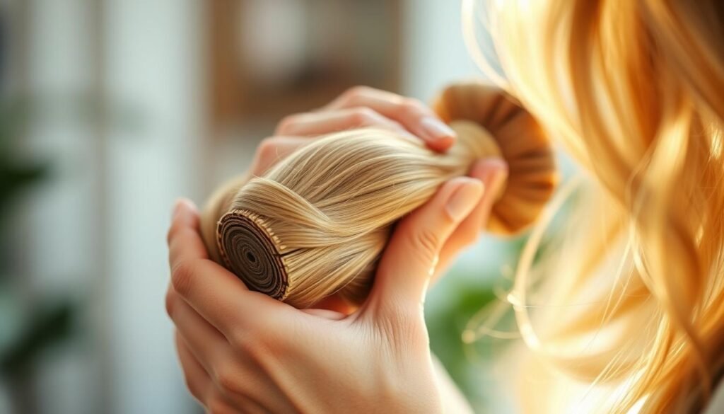 italian hair extensions care